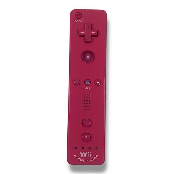 Nintendo Wii Motion Plus Controller Pink Remote RVL-036 OEM - Picture 1 of 3